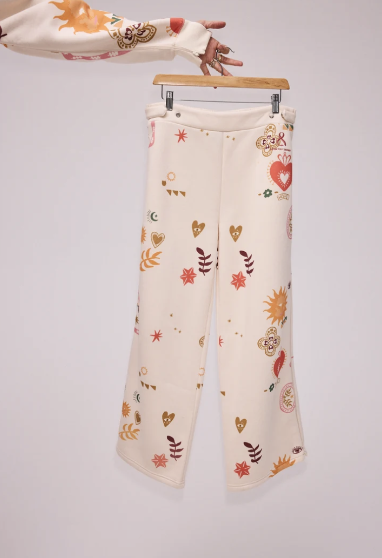 The Cream Sundazed Wide Leg Accessible Sweatpant
